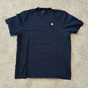 Apple Retail Store Mac Genius Bar T-Shirt Men’s Large Navy Blue